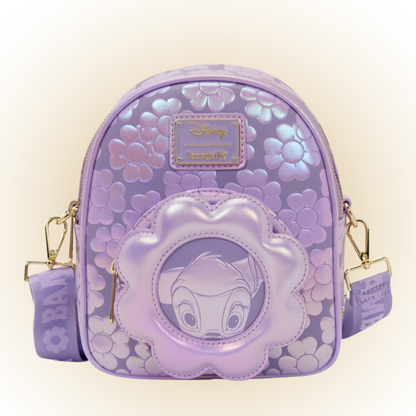 Bambi Floral Micro-Mini Convertible Backpack