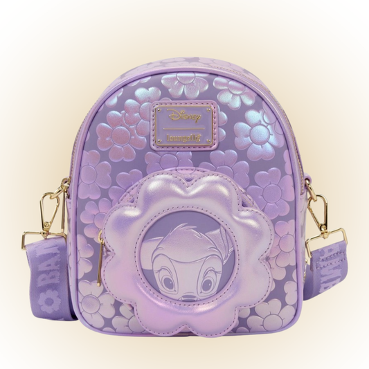 Bambi Floral Micro-Mini Convertible Backpack