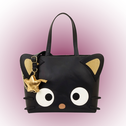 Sanrio Chococat Stars Tote Crossbody Bag with Coin Bag