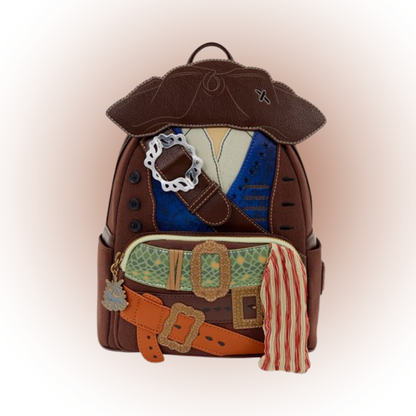 Pirates of the Caribbean Jack Sparrow Cosplay Mini-Backpack