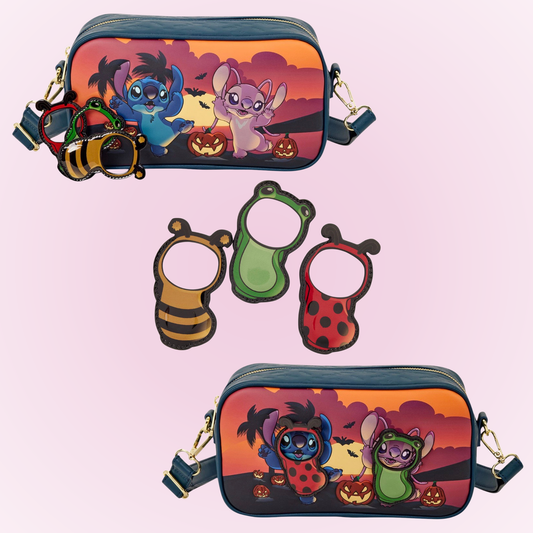 Lilo & Stitch Stitch and Angel Halloween Costumes Crossbody Bag