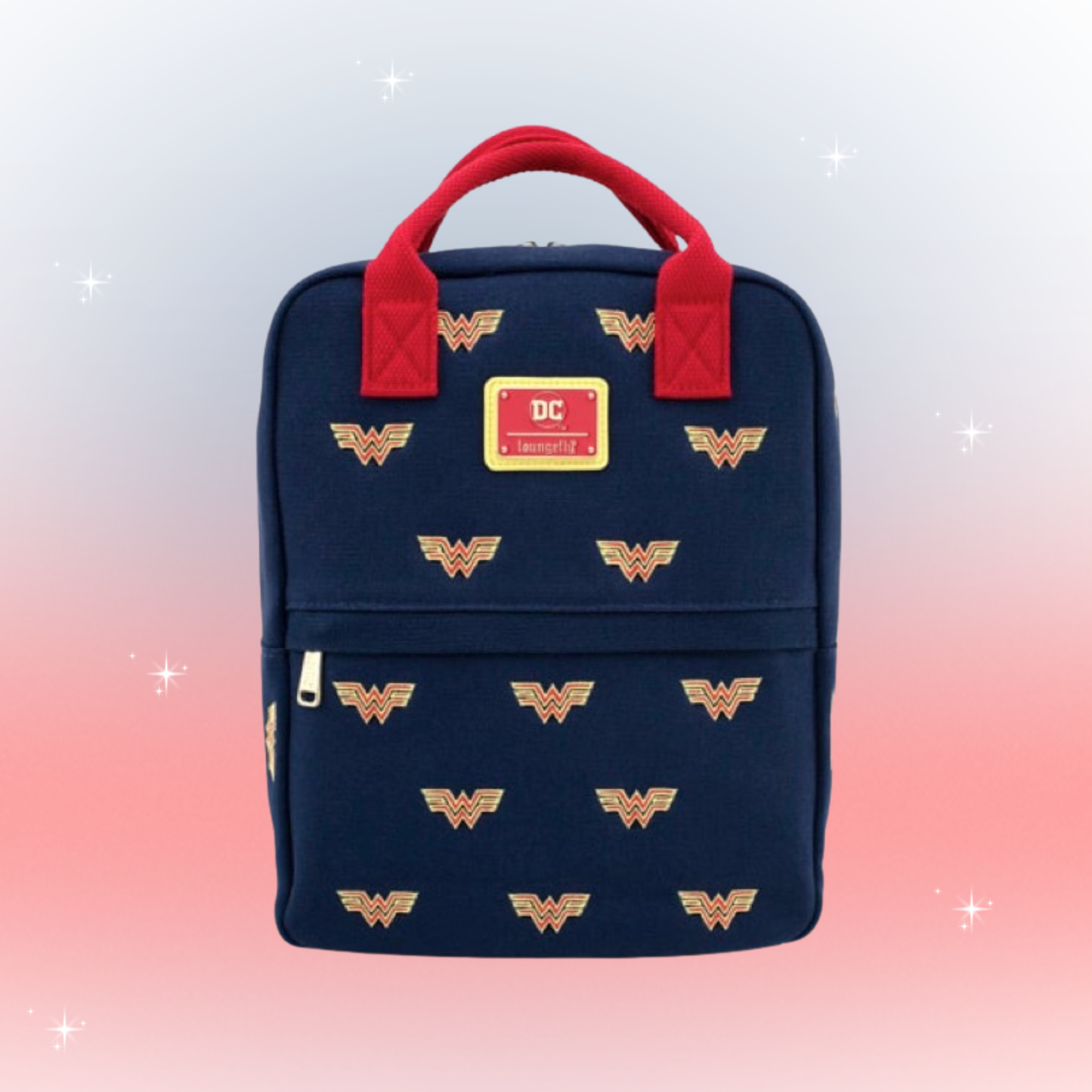 Loungefly Wonder Woman Icon Canvas Mini Backpack