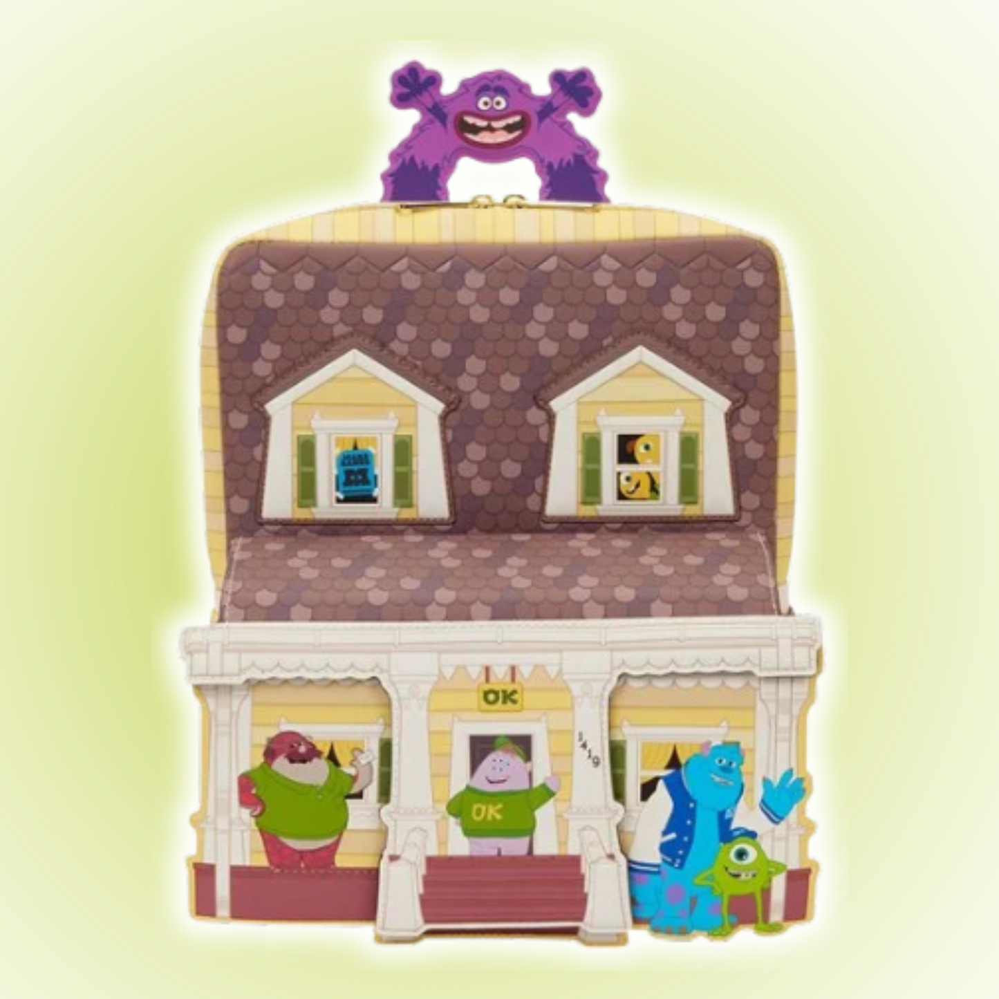 Monsters University Oozma Kappa House Figural Mini-Backpack