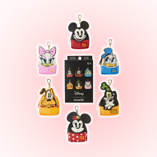 Mickey and Friends Mini-Backpack Mystery Key Chain