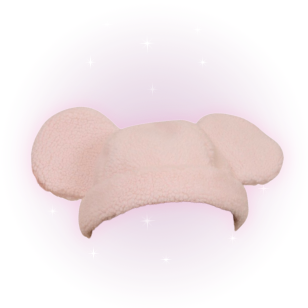 Mickey Sherpa Beanie Blush