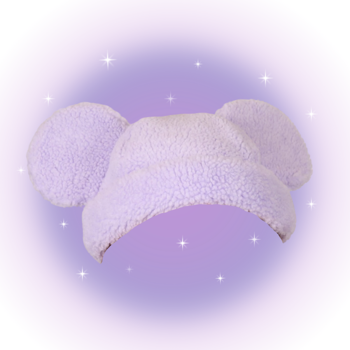 Mickey Sherpa Beanie-Lilac